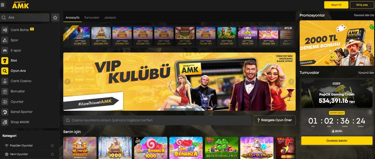 Amkbet Haftalık Cashback